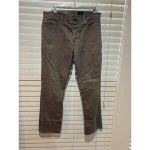 Adriano Goldschmied The Everett Slim Straight Gray‎ Pants - Size 33x29